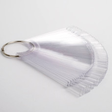 Віер типси на кільці прозорий, 50 шт.