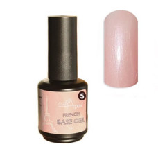 Камуфляжна база №5 Френч з рожевим перламутром Nailapex, 15 грам Камуфляжна база №5 Френч з рожевим перламутром Nailapex, 15 грам