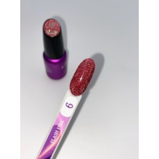 Гель-лак EDLEN FLASH FIRE №6 9мол