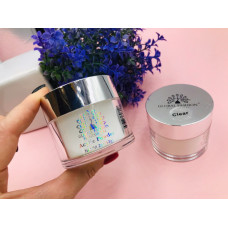 Акрилова пудра прозора (Clear) Global Fashion, 50g