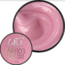 POLYGEL ART №03 Light Pink, 15 мл