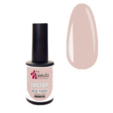 Рідкий гель Euro Fiber Gel Molekula Beige Powder, 12 мл