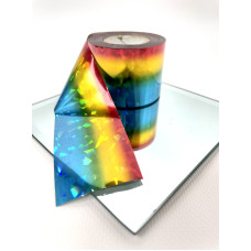 Фольга для нігтів перекладна веселка №4 Фольга для нігтів перекладна веселка №4