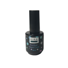 Kira Nails Rubber Base Coat - каучукове, базове покриття, 15 мл
