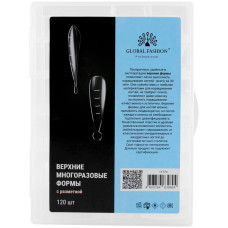 Верхні багаторазові форми Global Fashion Мигдаль 120шт