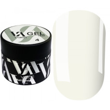 Гель для нарощування нігтів Valeri Builder Gel 004 (Milk), 15 мл