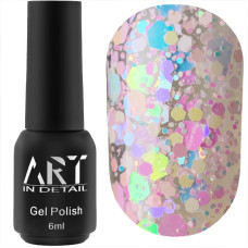 Гель лак ART Confetti №6, 6 мл