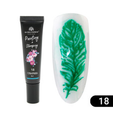 Гель фарба 2 в 1 Stamping + Paint Global Fashion №18 Гель фарба 2 в 1 Stamping + Paint Global Fashion №18