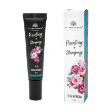 Гель фарба 2 в 1 Stamping + Paint Global Fashion № 1