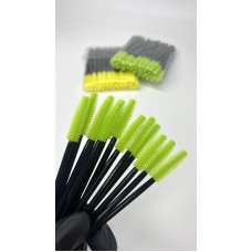 Щіточка для брів і вій силіконові, 50шт Щіточка для брів і вій силіконові, 50шт