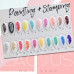 Гель фарба 2 в 1 Stamping + Paint Global Fashion №15 Гель фарба 2 в 1 Stamping + Paint Global Fashion №15