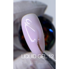 LIQUID GEL SAGA № 12 (лилово-рожевий), 15 ml