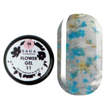 Гель Saga Flower Fairy Gel №11 із сухоцвітами, 5 мл Гель Saga Flower Fairy Gel №11 із сухоцвітами, 5 мл