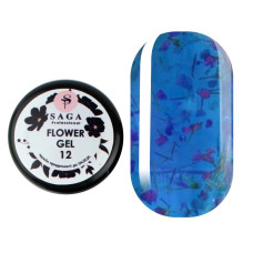 Гель Saga Flower Fairy Gel №12 із сухоцвітами, 5 мл Гель Saga Flower Fairy Gel №12 із сухоцвітами, 5 мл