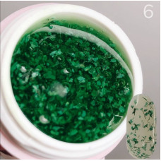 Гель Saga Flower Fairy Gel №6 із сухоцвітами, 5 мл Гель Saga Flower Fairy Gel №6 із сухоцвітами, 5 мл